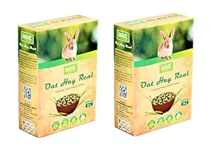 JiMMy Pet Products Oat Hay Real High Fiber Pellet for Rabbit 900g