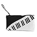 Produktbild gfhfdhdfhtryh Women's Wristlet Wallet Clutch for Smartphones with Wrist Strap Card Coin Purse Case - Piano Keys