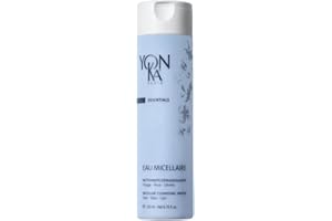 Eau Micellaire Démaquillante Yonka 200ml - Nettoyant et Démaquillant Visage Doux - Tous Types de Peaux, Sans Rinçage - Immortelle Bleue et Huiles Essentielles de Rose et de Camomille