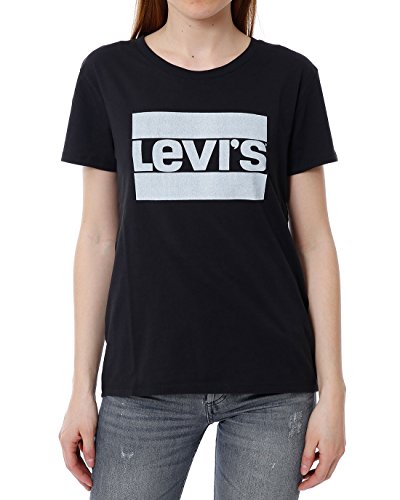 Levis T-Shirt Women THE PERFECT TEE 17369-0298 Schwarz, Größe:XS Levis T-Shirt Women THE PERFECT TEE 17369-0298 Schwarz, Größe:XS