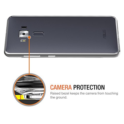 Asus Zenfone 3 Deluxe ZS570KL 5 7   Funda  iVoler TPU Silicona Case Cover Dura Parachoques Carcasa Funda Bumper para Asus Zenfone 3 Deluxe ZS570KL 5 7     Ultra-delgado   Shock-Absorci  n   Anti-Ara  azos   Transparente - Garant  a Incondicional de 18 Meses