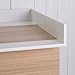 Round edges! Changing set, changing table top for IKEA Malm dresser