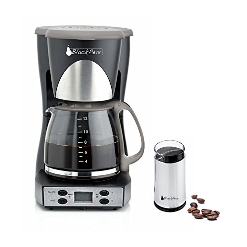 spécifications Cafetière programmable 12 tasses + Moulin à café finition inox