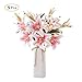 Produktbild Jia HU 5 x Künstliche PU Lily Blumen Arrangements House Pflanzen Craft Hochzeit Home Deko