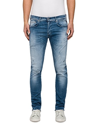 replay light blue jeans