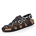 Produktbild BIRKENSTOCK 1008736 Herren Zadar Sandale Glattleder Korkfußbett Normale Weite, Groesse 40, Schwarz