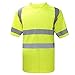 Produktbild AYKRM Hi Viz Arbeit Tragen Sicherheits T-Shirts Warnschutzkleidung - gelb - Größe: XL