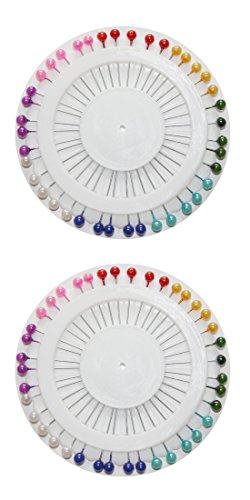 Stecknadelrad Stecknadel Nadel Perlkopf 32mm 2x32 Stück (0971)