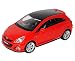 Produktbild Welly Opel Corsa D 3 Türer Rot Ab 2006 1/24 Modell Auto mit individiuellem Wunschkennzeichen
