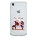 Produktbild Ostop Rot Weihnachten iPhone Xr Hülle, Weich TPU Silikon Kristall Klar Ultra Dünn Handyhülle Kind Liebe Elch Schön Muster Abdeckung Transparent Kratzfest Schutzhülle