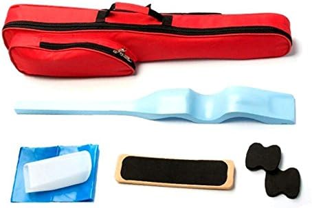 Foot Stretcher for Gymnastics and Ballet, Wooden Ballet Foot Stretcher Massage Shape Roller Foot Massager Trigger Point Therapy Arch Foot Stretcher for dancers Adult and Kids,colour:blue,6 pcs Set