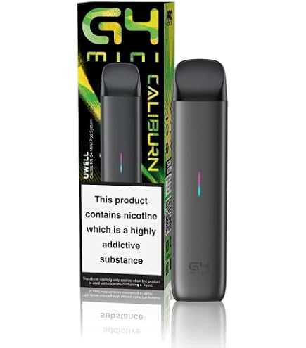 U-'well Caliburn G4 Pro Kit 35 W Vape (White Frost) Battery 1800mAh 3 ML  0.4 Ω/0.6 Ω Cartridge Caliburn GPP Pod MTL/RDL Ultra Shatterproof Screen  Vaporizer 2.51'' Original – No Nicotine :