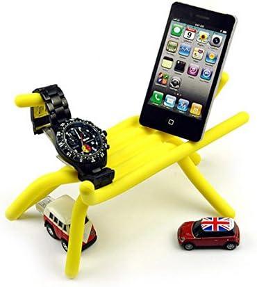 Yiuswoy Multifunction Creative Arbitrary Twisted Desk Shelf Organizer And Accessories - Yellow