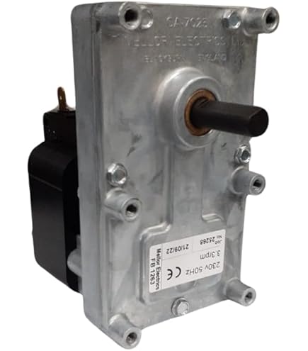 Easyricambi Transmissiemotor voor pelletkachel T3 3 rpm verpakking 32 mm as 9,5 mm Mellor, Vesov, Clementi en Montegrappa Easyricambi Transmissiemotor voor pelletkachel T3 3 rpm verpakking 32 mm as 9,5 mm Mellor, Vesov, Clementi en Montegrappa