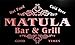 Produktbild u28899-r MATULA Family Name Bar & Grill Home Beer Food Neon Sign Barlicht Neonlicht Lichtwerbung