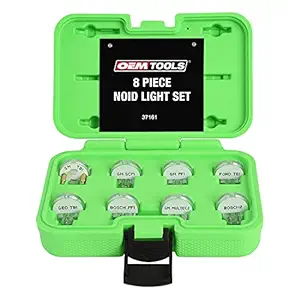 OEMTOOLS 37161 Noid Light Set, 8-Piece, Diagnose Issues in Any Automobiles Ignition or Fuel Injection Systems, Work with Nearly Every Modern Car, Mechanics Tools, Come with Carrying Case