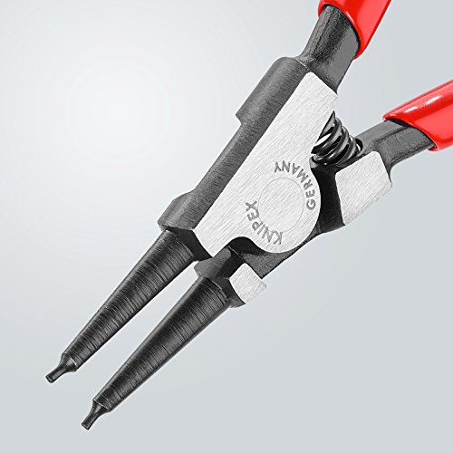Knipex 46 11 A1 Sicherungsringzange 140 mm für Außenringe auf Wellen - 6