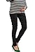 Sweet Mommy Raised Stretchy Maternity Skinny Trousers BKL