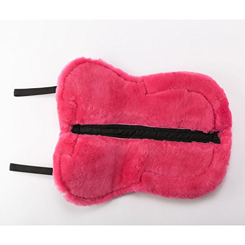 HKM-Lambswool-Saddle-Pad-Pink