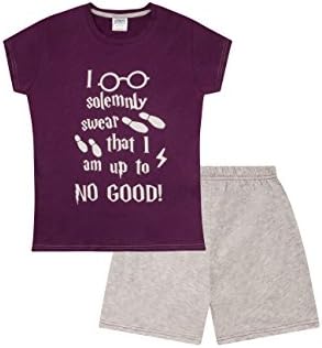 I Solemnly Swear That I Am up to No Good Girl's Harry Potter Fan Pyjama Pj (11-12 Years)