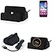 Produktbild Für Huawei Y6 Pro 2017 Dual SIM Docking Station Micro USB Tisch Lade station Dock Ladegerät Dockingstation Tischlader Charger Cradle für Huawei Y6 Pro 2017 Dual SIM inkl. Kabel zum Laden und Synchronisieren, schwarz - K-S-Trade®
