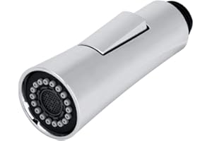 DAJIAXINGXING Pull-Out Kitchen Faucet Tap Spray Head 2 Functions Handheld Sprinkler,Tap Attachment Sink Kitchen, Tap Aerator Head Replacement Parts Universal G1/2 Replacement