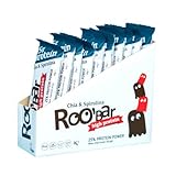 ROOBAR Protein Chia & Spirulina 60g x12 (12er-Pack)...