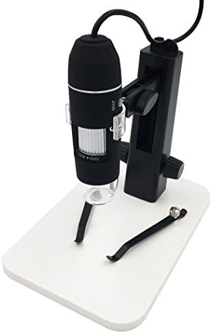 Microscope Camera, USB Digital Microscope Handheld 2.0MP 1000X Magnifier Endoscope,Built-8 LED Lights,Adjustable height Stand,Micro-Scope Lens,indows XP/Vista/Win 7/8 32 Bit and 64
