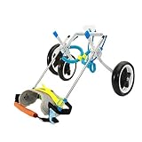 ✔ La silla de ruedas está especialmente diseñada para perros y gatos con patas traseras, para que puedan caminar y correr incluso como lo hacen los jóvenes jóvenes. El uso de un diseño fácil de usar, en la medida de lo posible para evitar la fricción con las mascotas, causando dos Las lesiones, y la longitud y la altura son de rango ajustable, se recomienda elegir según el tamaño específico.