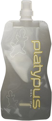Platypus SoftBottle - Botella con tapón Gris Gris Talla:0,5 L