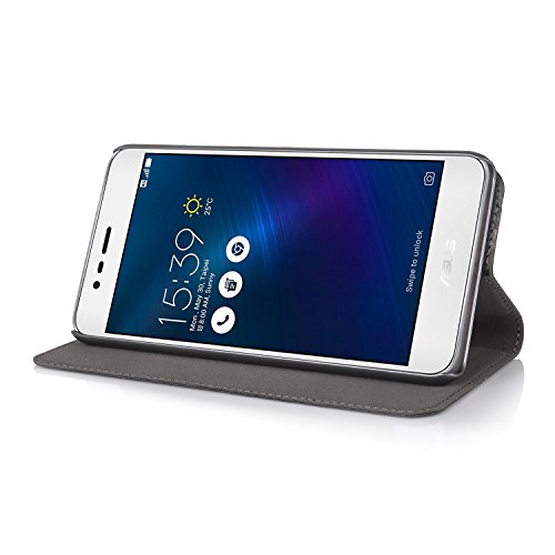 ELTD Asus Zenfone 3 Max 5 2 flip Cover Slim flip funda carcasa case para Asus Zenfone 3 Max 5 2 Negro ELTD Asus Zenfone 3 Max 5 2 flip Cover Slim flip funda carcasa case para Asus Zenfone 3 Max 5 2 Negro