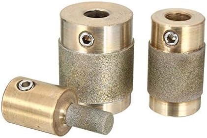 3pcs Grinding Bits Set 1/4 3/4 1 Inch Stained Glass Grinder Head for Grinding Machine COD