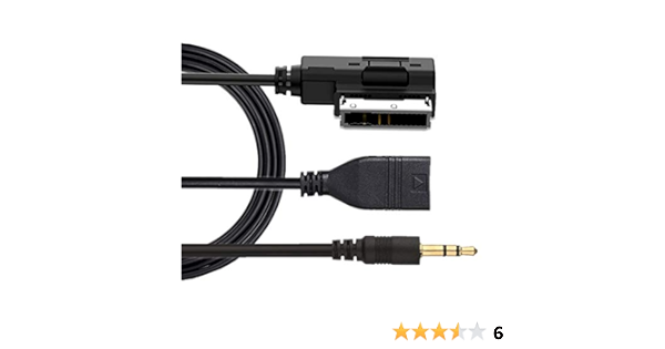 Ami Mdi Mmi Aux Usb Kabel Adapter Musik Interface Mit 3 5 Mm Kompatibel Fur Mercedes Benz S Sl Cls Cl C Slk E Ml Glk R Mit Comand Aps Ntg 2 5 3