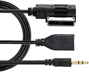 Ami Mdi Mmi Aux Usb Kabel Adapter Musik Interface Mit 3 5 Mm Kompatibel Fur Mercedes Benz S Sl Cls Cl C Slk E Ml Glk R Mit Comand Aps Ntg 2 5 3
