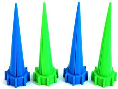 Oyanor 4pcs Garden Cone Watering Plant Flower Spike Waterers for Holiday Bottle Irrigation System