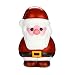 Produktbild Finmind Reliever Kawaii Slow Rising Toy, Creative Soft Cute Stress Reliever Santa Claus Scented Squeeze Strap Kids Toy Gift -5.5 * 3.5in (Pattern #4)