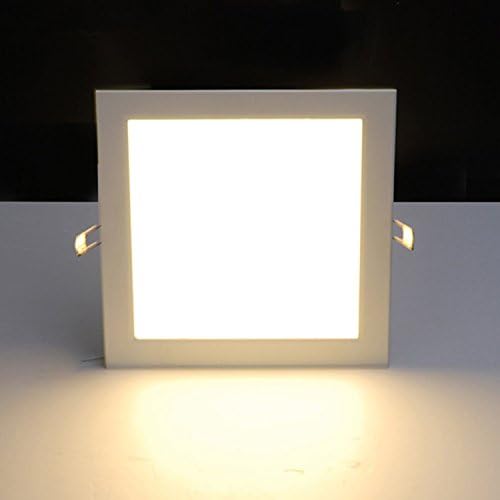 OYGROUP Simple and Modern Style Ceiling Light LED Panel Lights Warm White 3000-3500K 18W Square