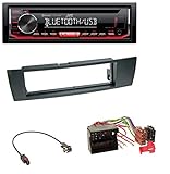 kompatibel mit: BMW 1er (E87, 08/2004 - 02/2007, 4/5-türer); BMW 3er (E90, 03/2005 - 10/2011, Limousine), 3er (E91, 09/2005 - 06/2012, Touring), 3er (E92, 09/2006 - 07/2013, Coupé), 3er (E93, 03/2007 - 09/2013, Cabrio); BMW X1 (E84, ab 10/2009); BMW Z4 (E89, ab 05/2009); nicht kompatibel mit vorhandener Lenkradfernbedienung; Can-Bus Signale werden nicht ausgelesen