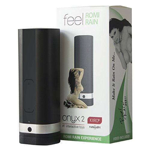 Preisvergleich Produktbild kiiroo onyx2 Erfahrung Romi Regen Masturbator, schwarz, Medium