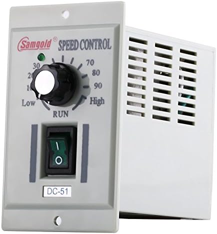 Motor Speed Controller, 24V-90V Adjustable DC Motor Speed Controller Single Phase Speed Controller Input AC 110V for 24V, 36V, 90V DC Motors Other industrial automation motor speed controller