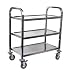 Produktbild Viva Brite 3 Etagen Edelstahl Servierwagen (96,5 x 50 x 90 cm)