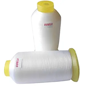 AM Goelx Nylon Thread for Fishing Line, Stitching, Interlocks, Quilting, Invisible Seams, 0.16mm (Multicolour)