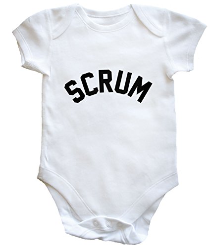 HippoWarehouse SCRUM baby vest boys girls