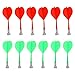 Produktbild Homyl Magnetische Dartpfeile Bunt, 12er / Set - Rot Grün