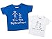 I'm The Big Brother I'm The Little Brother Tshirt Set Blue White Tshirt Set Baby Toddler Kids Available in Sizes 0-6 Months To 14-15 Years New Baby Boys Brother Gift