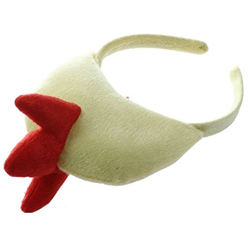 Huhn Hahn Kopfband – TOOGOO(R)3D Huhn Hahn Kopfband Tier Bauernhof Erwachsene Kinder Maske Kostuem Maskenball - 3