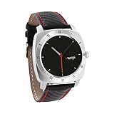 X-WATCH NARA XW PRO Carbon red black – Smartwatch classic, premium & elegant – Smartwatch Herren