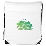 DIYthinker Rana Flor de Loto Flor Hojas Planta del Regalo del morral del Lazo de Compras Bolsas...