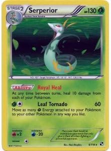 Pokemon Black & White Single Card Serperior #6 Rare Holo [Toy]