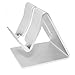 Price comparison product image Alienwork Tablet Stand for 4-12 inches Smartphone/Tablet Stand Holder Cradle Aluminium silver AD401F-01